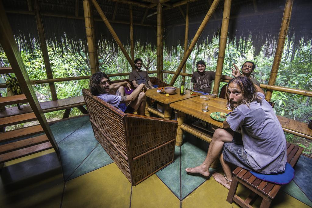 Universo Pol Bamboo Hostel Morro de Sao Paulo Ngoại thất bức ảnh