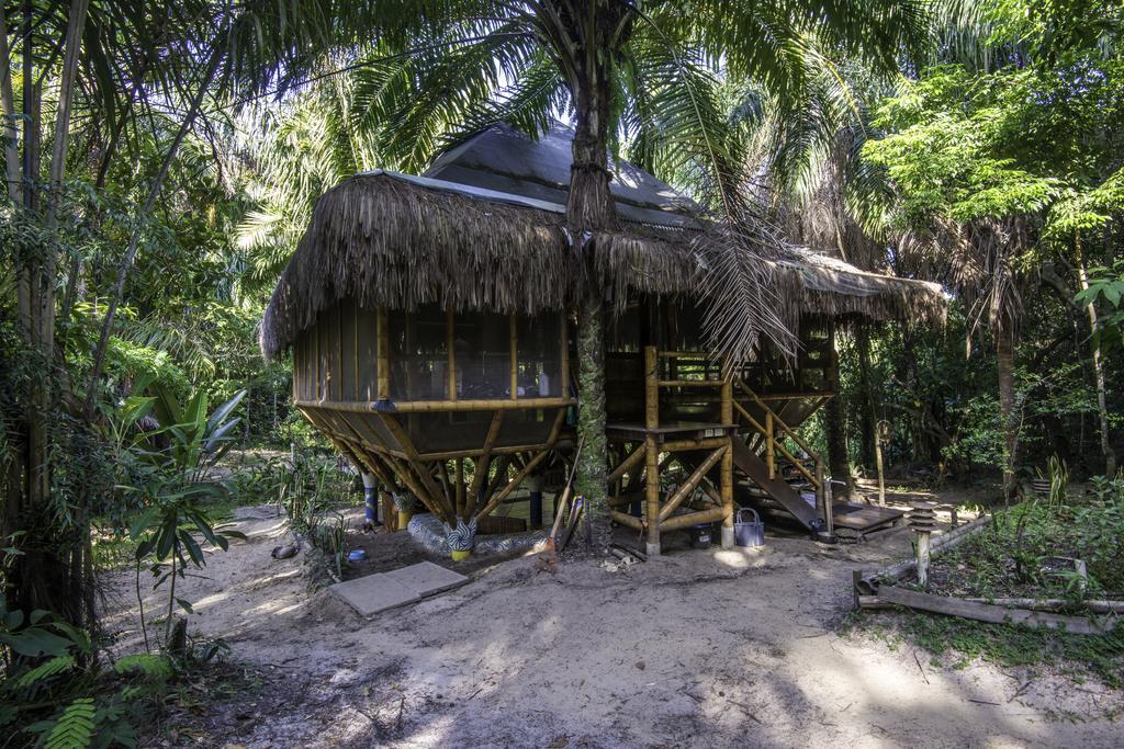 Universo Pol Bamboo Hostel Morro de Sao Paulo Ngoại thất bức ảnh