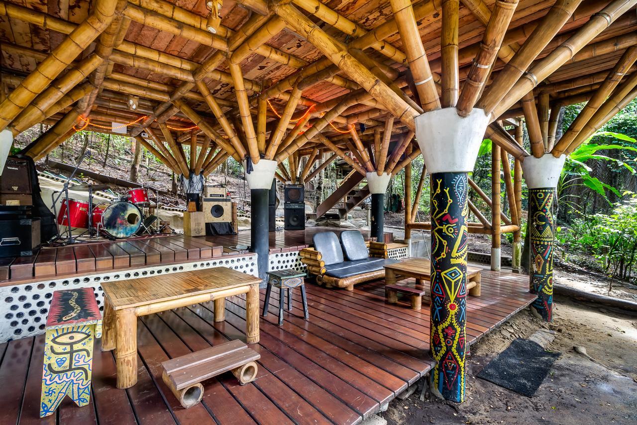 Universo Pol Bamboo Hostel Morro de Sao Paulo Ngoại thất bức ảnh