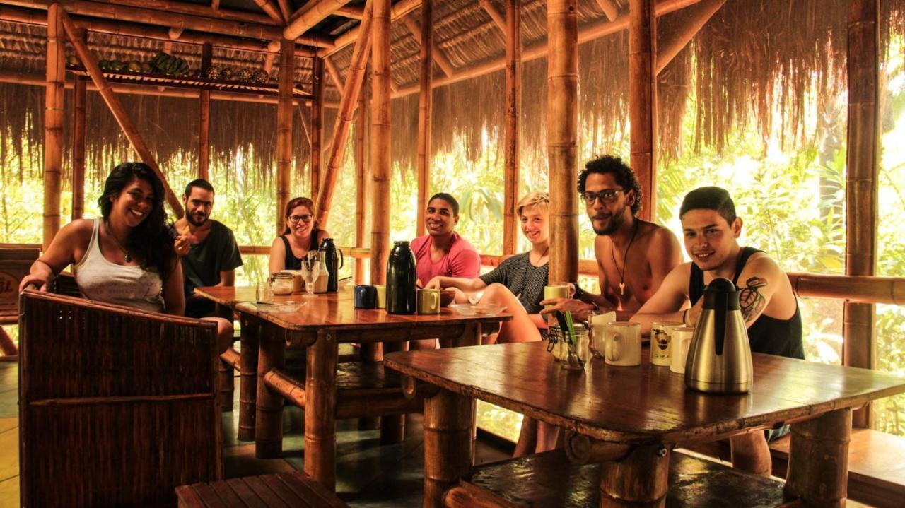 Universo Pol Bamboo Hostel Morro de Sao Paulo Ngoại thất bức ảnh