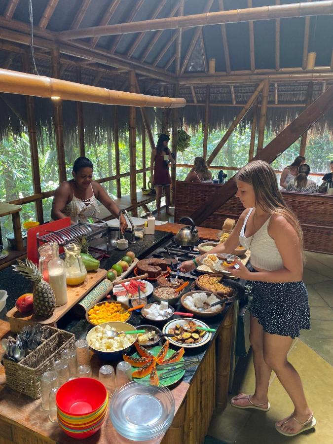 Universo Pol Bamboo Hostel Morro de Sao Paulo Ngoại thất bức ảnh